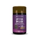 Atena hair + ácido hialurônico 60 caps hf suplementos