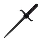 Athame Negro Metal Rosa Negra 16,50 cm