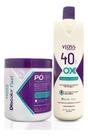 Ativador Hidratant Azul E Ox 40 Cremosa Vloss Discolor Fast