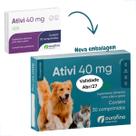 Ativi 40mg Ucii Regenerador Articular 30 Comprimido Ourofino Para Cães e Gatos