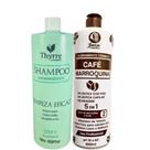 Ativo Progressiva Selagem Coffe Café Marroquina 1l + Shampoo Antirresíduo Limpeza Eficaz Thyrre 1l Ativo Progressiva Selagem Coffe Café Marroquina 1l + Shampoo Antirresíduo Limpeza Eficaz Thyrre 1l