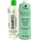Ativo Progressiva Selagem Orgânica Thyrre Bioliso 1000ml + Shampoo Antirresíduos Juca 1000ml Ativo Progressiva Selagem Orgânica Thyrre Bioliso 1000ml + Shampoo Antirresíduos Juca 1000ml
