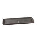Atlas Prato Jardim P/ Floreira de 48cm Plastico Cinza Atlas Prato Jardim P/ Floreira de 48cm Plastico Cinza