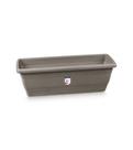 Atlas Vaso Floreira Jardim 50cm Plastico Cinza
