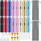 Atomizador de perfume Honeydak, pacote com 16 frascos de spray recarregáveis de 8 ml Atomizador de perfume Honeydak, pacote com 16 frascos de spray recarregáveis de 8 ml