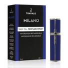 Atomizador de perfume Travalo Milano U-Change System 5mL azul