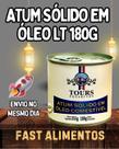 Atum solido em oleo 0.180 kg lata tours