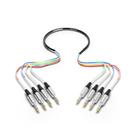 Áudio blindado de 4 canais Snake Cable PRORECK 1/4" TRS para 1/4" TRS Áudio blindado de 4 canais Snake Cable PRORECK 1/4" TRS para 1/4" TRS