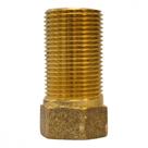 Aumento De Latao Amarelo 3/4'' Longo Metais Rei ./ Kit Com 6 Peças