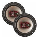 Auto Falante Triaxial Bravox 6 B3x60x 100w Rms Par