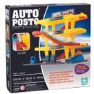 Auto Posto Infantil Nig Brinquedos Com 2 Carrinhos E 3 Andares