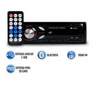 Auto Radio Mp3 E-tech Light Bluetooth 2 Usbs Aux Sd Controle