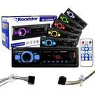 Auto Rádio RS2605BR Roadstar Bluetooth USB SD Aux Rádio FM MP3 Player 1 Din