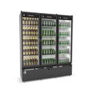 Auto Serviço Vanguard Extra Frio 3 Porta -5 ºc Asvef3ppb Branco Int. Preto Ext. 220v - Refrimate