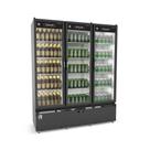 Auto Serviço Vanguard Extra Frio 3 Porta -5 ºC ASVEF3PPB Preto E Branco 220V