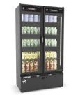 Auto Serviço Vanguard Resfriados 2 Portas Preto 0 a 7ºC ASVR2P PR_PR 220V Refrimate