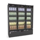Auto Serviço Vanguard Resfriados 3 Portas Preto 0 a 7ºC ASVR3P PR_PR 220V Refrimate