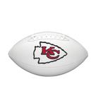 Autógrafo da equipe ao vivo de futebol WILSON NFL Kansas City Chiefs