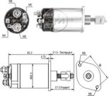 Automatico motor partida lucas ford f100 f150 f600 taurus