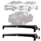 Automotive Rack Teto Aluminio GM Onix Prisma 13 até 19 PRETO