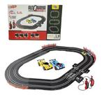 Autorama Circuito 3 Em 1 240cm 2 Carros Pista de Corridas
