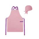Avental Alça Cruzada e Bandana Faixa Rosa Roxo Sorveteria Avental Alça Cruzada e Bandana Faixa Rosa Roxo Sorveteria