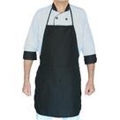 Avental C/ Bolso Preto G 110x70cm Padaria Restaurante- Rspan