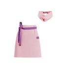 Avental Cintura e Faixa de Cabelo Rosa Roxo Confeitaria Açai Avental Cintura e Faixa de Cabelo Rosa Roxo Confeitaria Açai