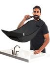 Avental de babador para barba, conjunto de barbear BEARD KING para homens, preto Avental de babador para barba, conjunto de barbear BEARD KING para homens, preto