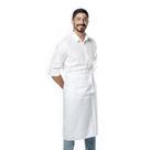 Avental de Cintura Unisex Branco Poliester - Feito no Brasil Avental de Cintura Unisex Branco Poliester - Feito no Brasil