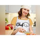 Avental de Cozinha Chef Branco - Vida Pratika