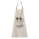 Avental De Cozinha Top Chef 60x70cm Uso Doméstico Cor:Preto Avental De Cozinha Top Chef 60x70cm Uso Doméstico Cor:Preto
