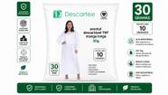 Avental descartavel manga longa 30g tnt c/ 10 unidades