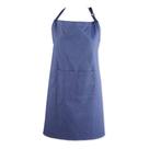 Avental DII Plus Size em Algodão Azul Francês com Bolso