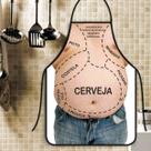 Avental Divertido E Personalizado: Barriga Churrasco
