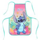 Avental Escolar Infantil Pintura Stitch Estampado Tecido Luxcel
