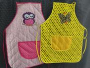 Avental Estampado Impermeável Em Tecido Estampas Diversas