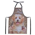 Avental Impermeável Petshop Banho Tosa Estampado Pet Animal