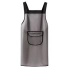 Avental impermeável transparente TPU unisex 75x67cm - 400g Avental impermeável transparente TPU unisex 75x67cm - 400g