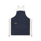 Avental Jeans Azul Alça Algodao Cru Cozinha Bar Jardinagem