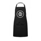 Avental Oxford Cozinheira Padaria Cor Preto Personalizado