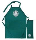 Avental Palmeiras bordado Sarja c/toalha Oficial