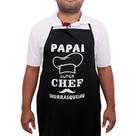 Avental Papai Super Chef Churrasqueiro Presente Pai