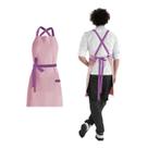 Avental Rosa Alça Cruzada Roxo Sorveteria Açai Buffet 10un Avental Rosa Alça Cruzada Roxo Sorveteria Açai Buffet 10un