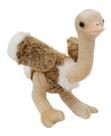 Avestruz Realista 32cm Pelúcia
