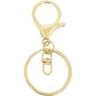 Aviamento Fecho Lagosta com Argola Dourado - Pacote com 10 Unidades Aviamento Fecho Lagosta com Argola Dourado - Pacote com 10 Unidades