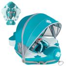Avião Baby Float Mambobaby No.7 com dossel azul de 3 a 24 meses