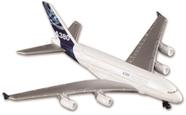 Avião Daron Airbus A380 de metal fundido branco único