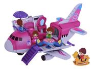 Avião de Brinquedo Happy Times com Bonecas e Acessórios