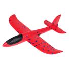 Avião De Brinquedo Impulso Manual Espuma Flexível Resistente Voa De Verdade 46 Cm